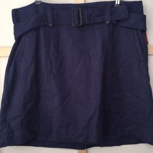 NWT navy blue skirt w pockets😍new sz18